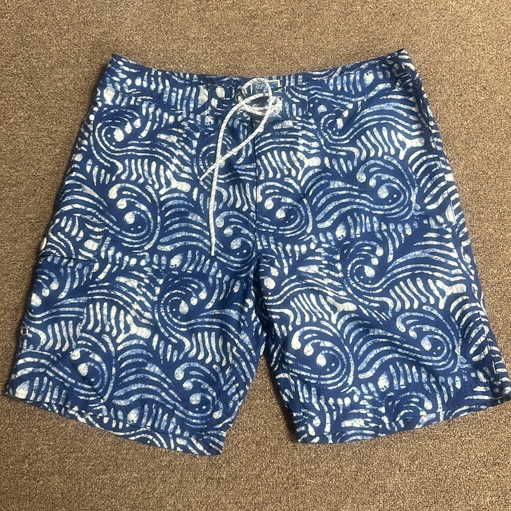 J.CREW, Men’s stretch swim trunk in print
